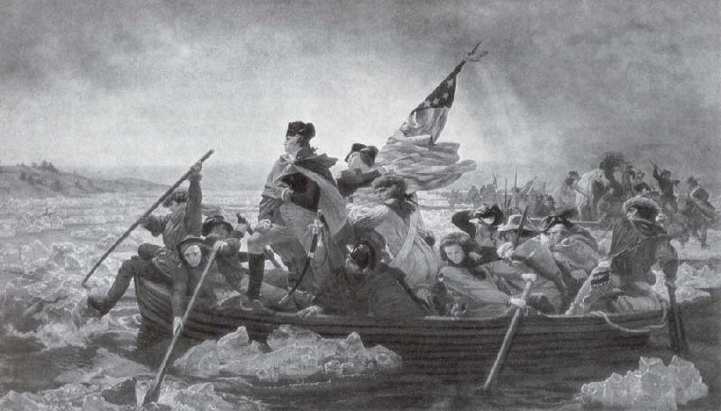 Emanuel Gottlieb Leutze Washington uberquert den Delaware vor seinem Sieg bei Trenton oil painting image